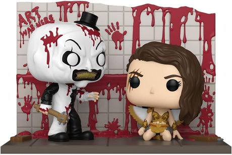 Terrifier 2 Art vs Sienna Funko Pop! Moments Vinyl Figures