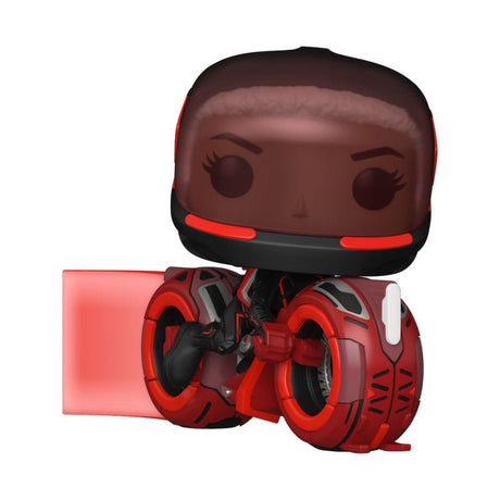 Tron: Ares Funko POP! Rides Vinyl Figure - Athena with Light Cycle