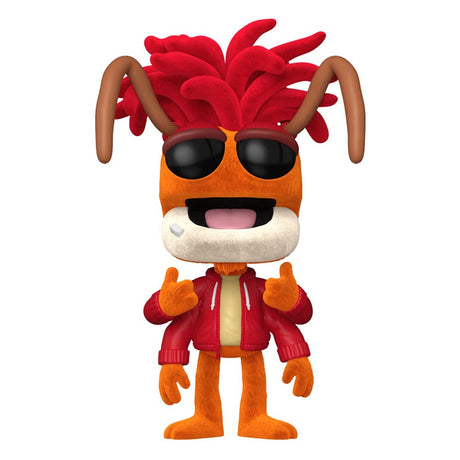 Funko POP! Vinyl The Muppets - Flocked Pepe the Prawn Figure, 9 cm