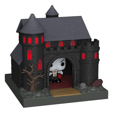 Universal Monsters Bitty POP! Dracula with Castle Vinyl Figure