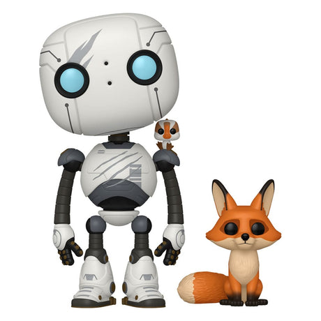 Funko POP! & Buddy: Movies - Wild Robot, Roz w/Brightbill & Fink Vinyl Figures