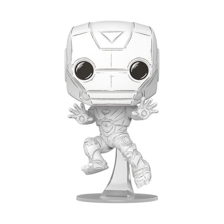 Marvel POP! Vinyl Sketched Figure - Iron Man, 9 cm