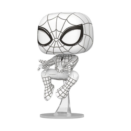 Marvel POP! Spider-Man Sketched Vinyl Figure, 9cm by Funko