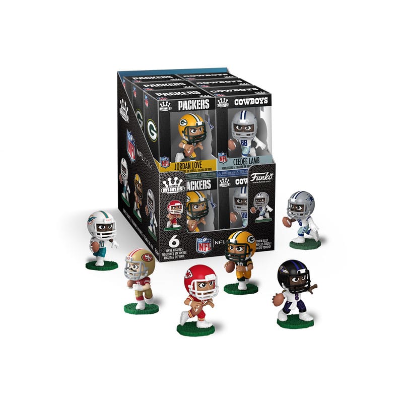 NFL Mini Figures PDQ Display (12) by Funko