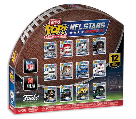 NFL Bitty POP! Vinyl Figure Multipack - 12 Set
