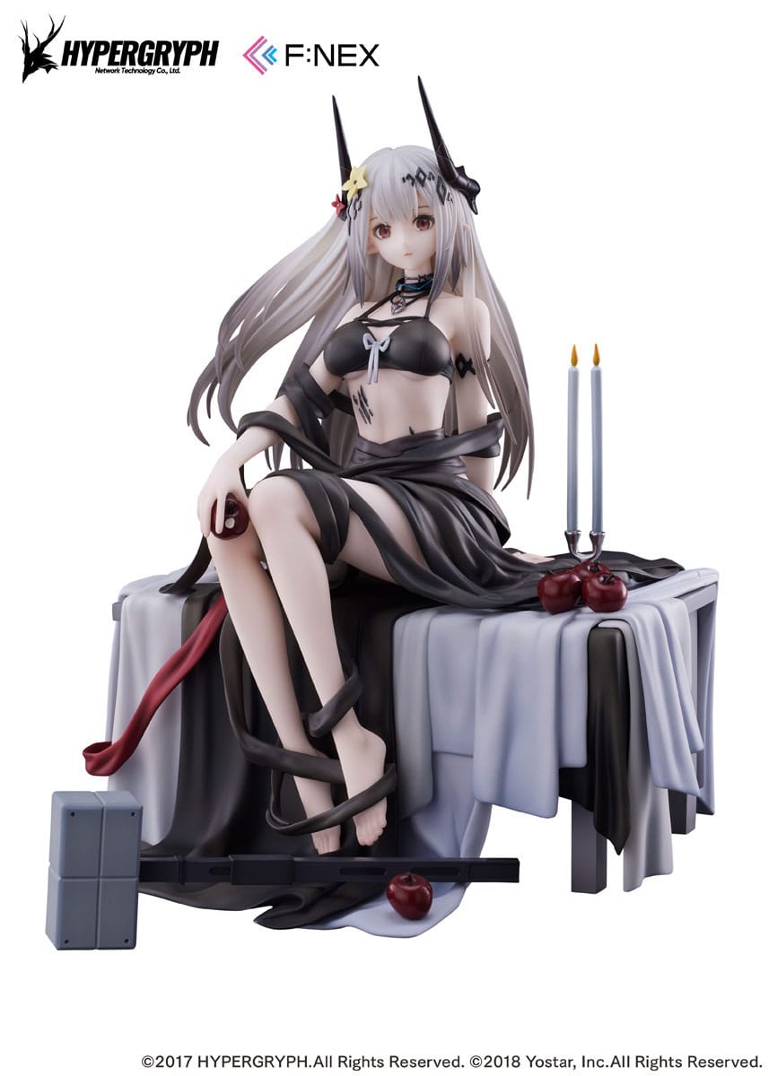 Arknights Furyu Mudrock Silent Night DN06 PVC Statue, 19 cm