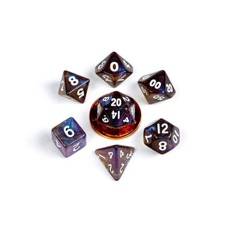 FanRoll Stardust Galaxy Mini Dice Set (7)