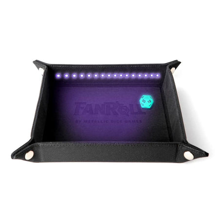 FanRoll Shadowlight Folding Blacklight Dice Tray