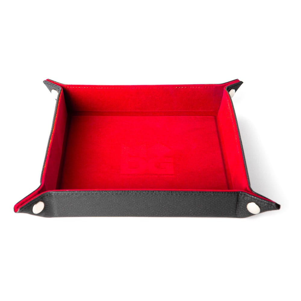 FanRoll Folding Dice Tray: Velvet Red Edition