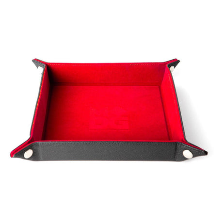 FanRoll Folding Dice Tray: Velvet Red Edition
