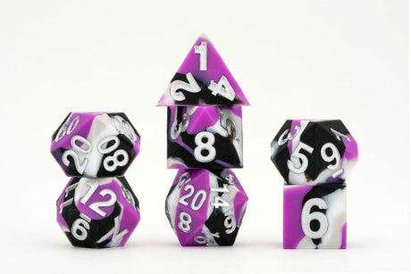 LGBTQIA+ Pride Asexual Flag Dice Set by FanRoll