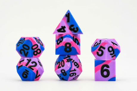 FanRoll MDG Pride Dice Set - Bisexual Flag Edition