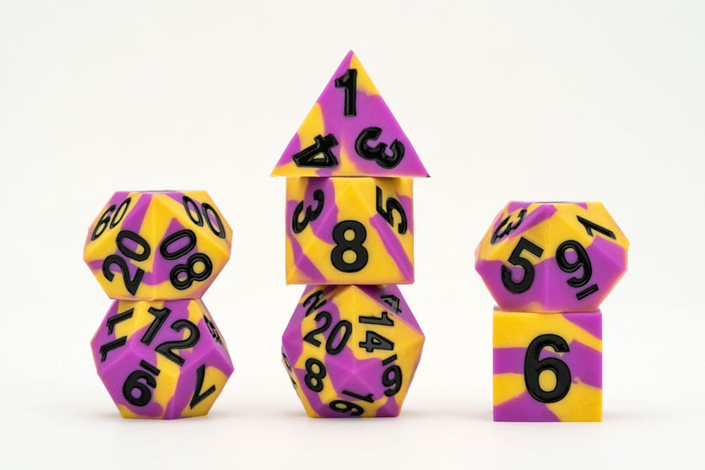 MDG Pride Intersex Flag Dice Set by FanRoll