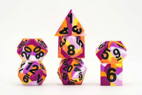 MDG Pride Lesbian Flag Dice Set by FanRoll