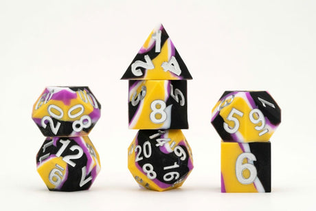 MDG Pride Nonbinary Flag Dice Set by FanRoll