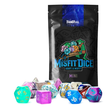 Misfit Dice Set Mini 2 Pack Blind Bag Display Assortment