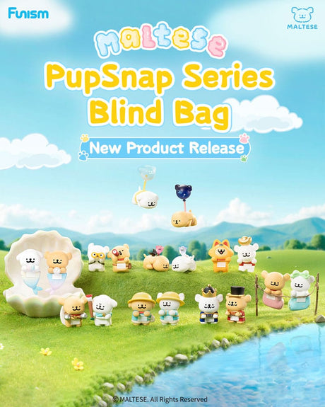 Maltese PupSnap Blind Bag Mini Figures (16 Assortment)