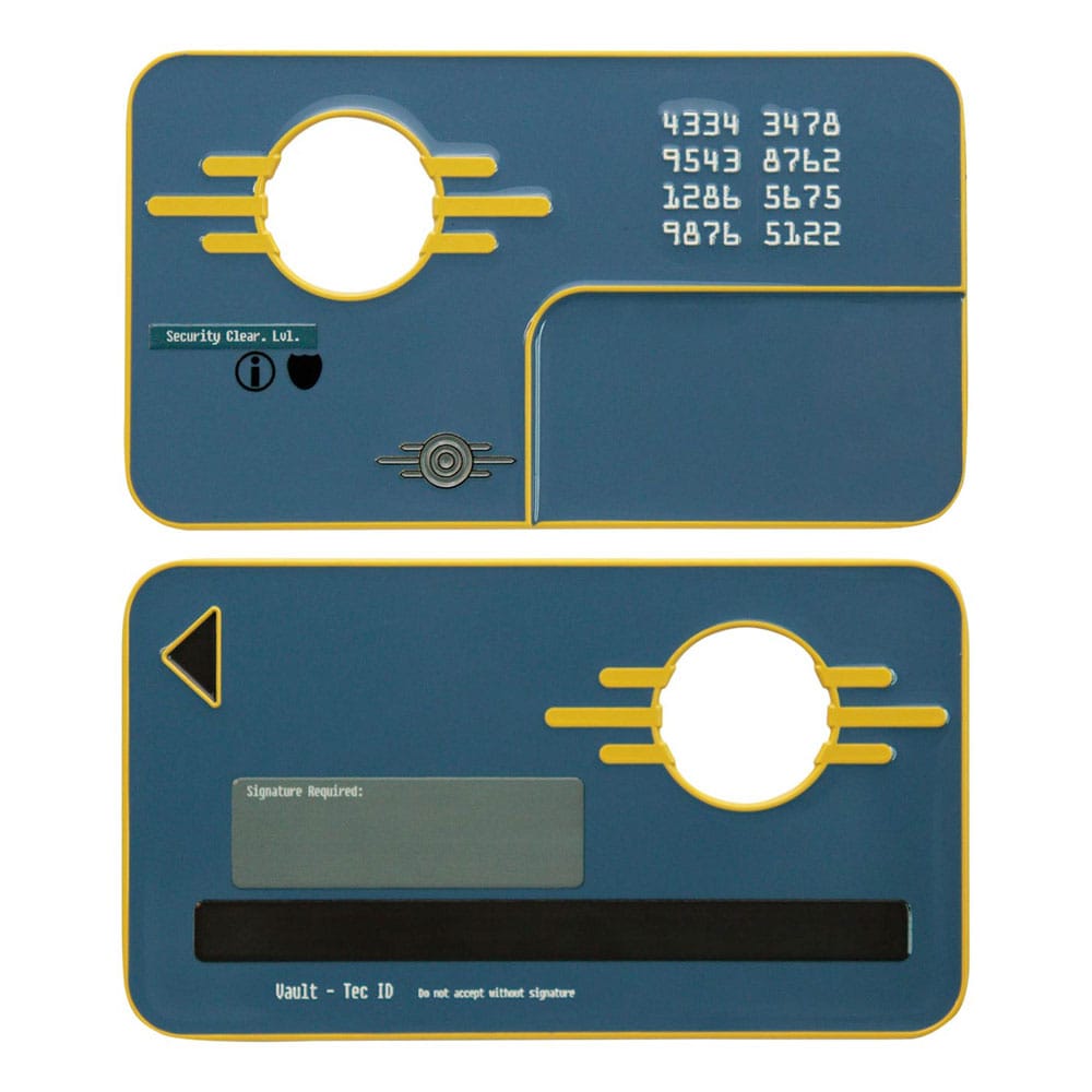 Limited Edition Fallout Vault Security Keycard Replica