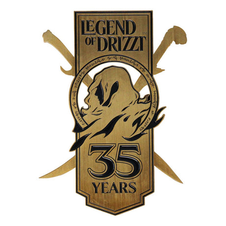 Dungeons & Dragons 35th Ann. Legend of Drizzt Metal Card - Limited Edition