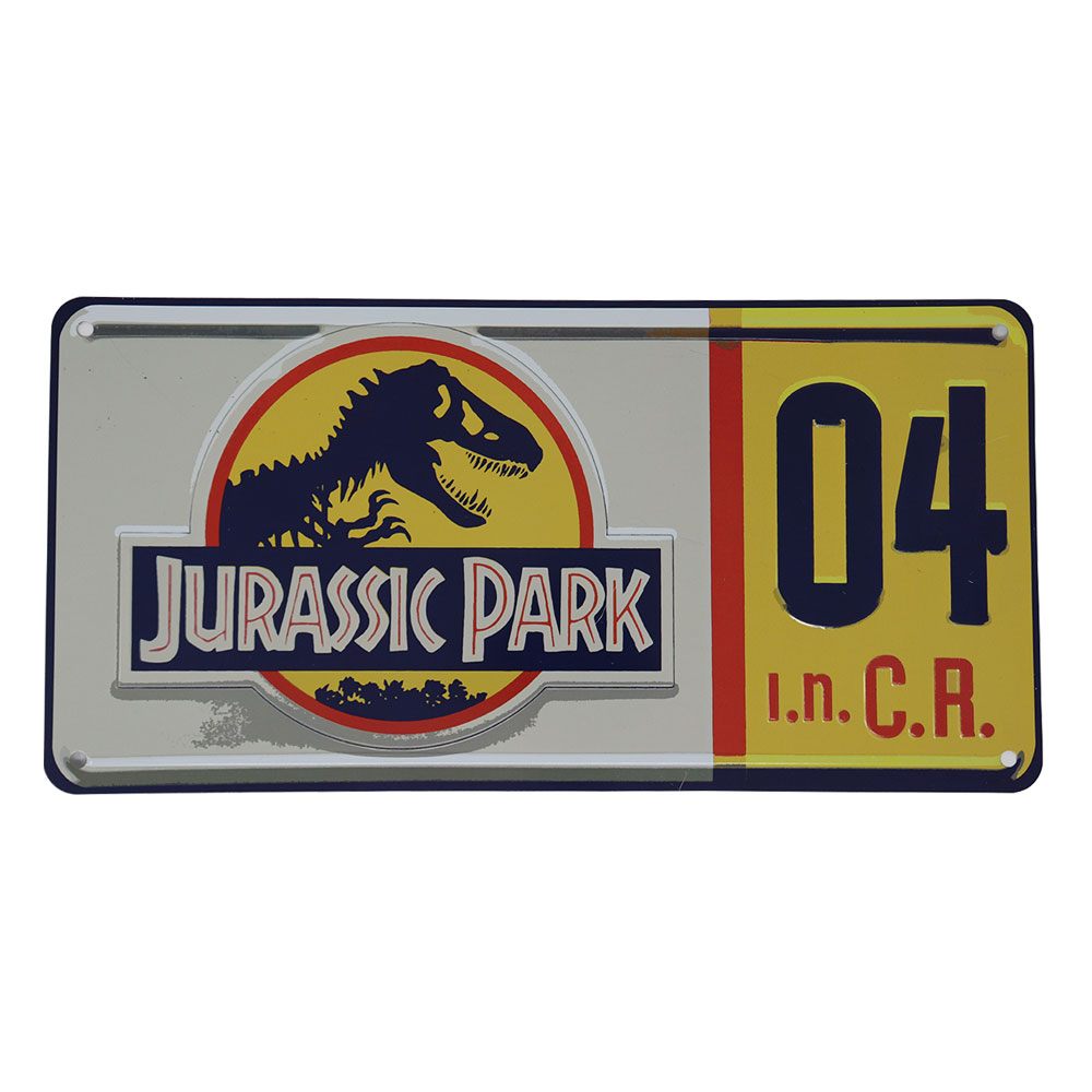 Jurassic Park: Dennis Nedry 1/1 Replica License Plate