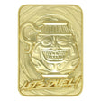 Yu-Gi-Oh! 24k Gold-Plated 'Pot of Greed' Replica Card