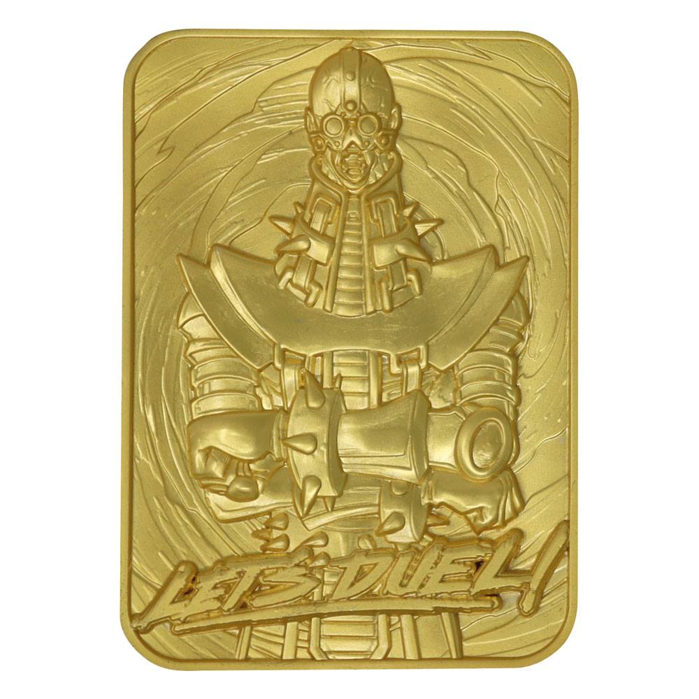 Yu-Gi-Oh! Fanattik Limited Edition Gold Plated Ingot Jinzo Card