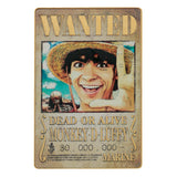 One Piece Limited Edition Ingot: Luffy Wanted Poster