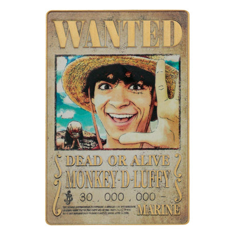 One Piece Limited Edition Ingot: Luffy Wanted Poster