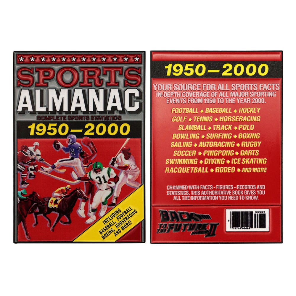 Back to the Future Limited Edition Sports Almanac Ingot