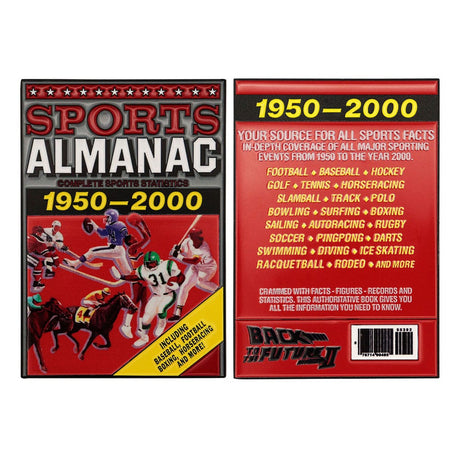 Back to the Future Limited Edition Sports Almanac Ingot