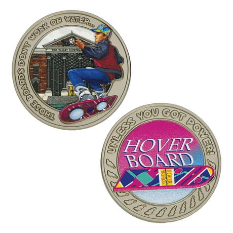 Back To The Future Limited Edition Hoverboard Collectable Coin