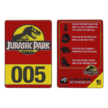 Jurassic Park 30th Anniversary Limited Edition Metal Card Jeep