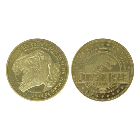 Jurassic Park Velociraptor Limited Edition Collectable Coin