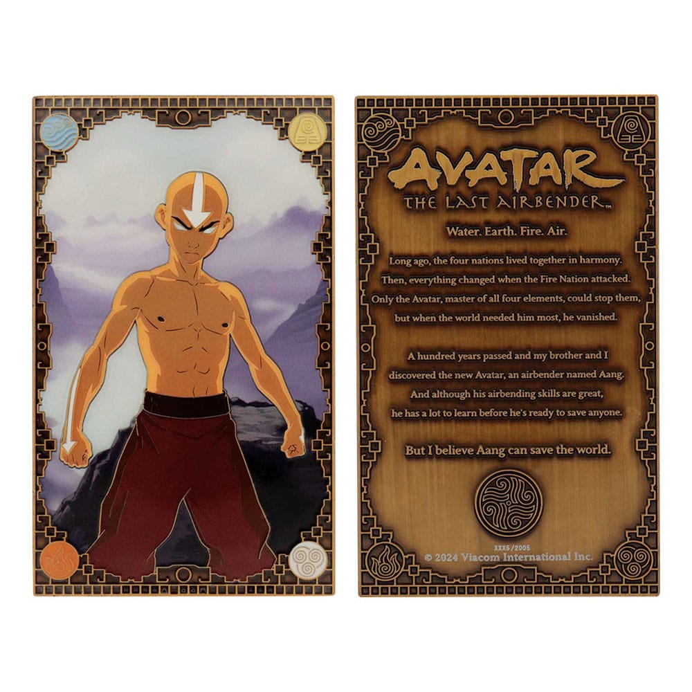 Avatar The Last Airbender Aang Limited Edition Ingot