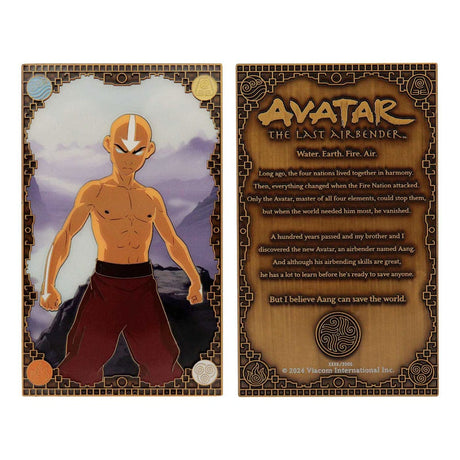 Avatar The Last Airbender Aang Limited Edition Ingot
