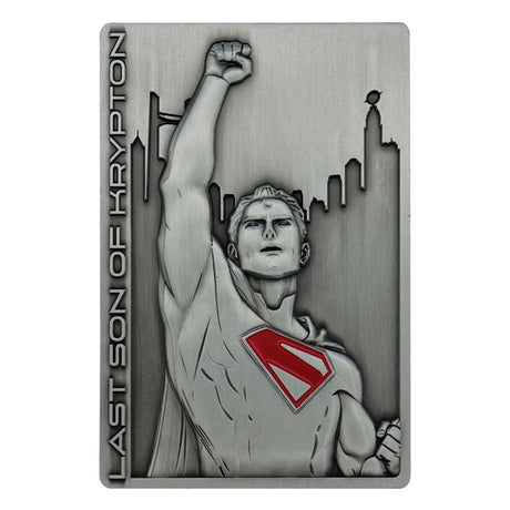 Superman 2025 Antique Nickel Limited Edition Ingot