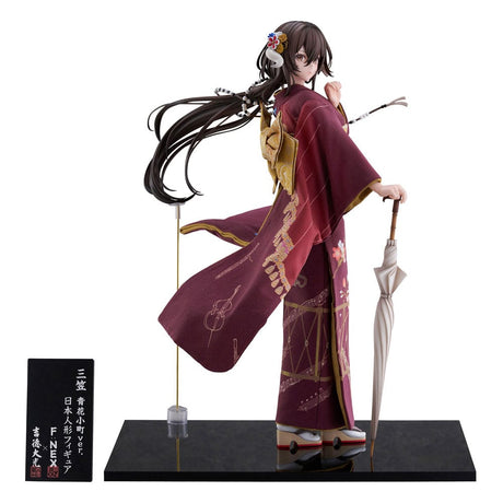 Azur Lane F:Nex Mikasa Blue Flower Komachi 1/4 PVC Statue, 43cm