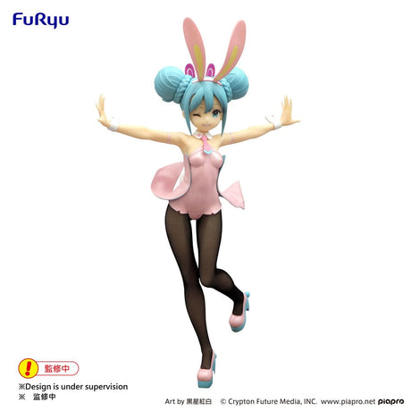 Hatsune Miku BiCute Bunnies Wink Pearl Pink PVC Statue - 30cm