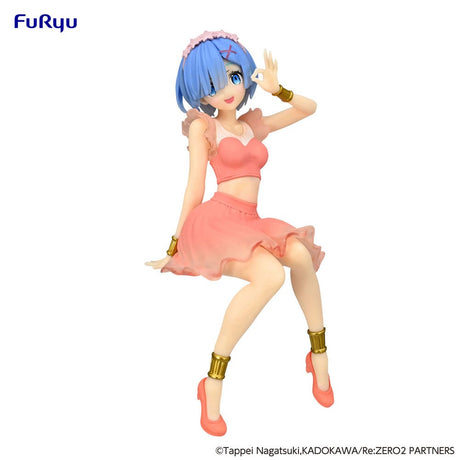 Re:Zero Rem Twinkle Party PVC Noodle Stopper Statue - Another Color Ver. 14cm