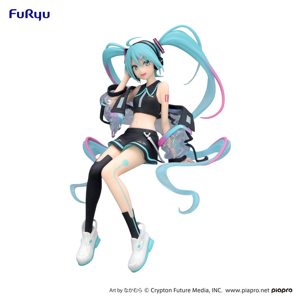 Hatsune Miku Neon Cyber Noodle Stopper PVC Statue, 16 cm