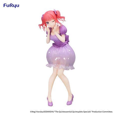 Quintessential Quintuplets Trio-Try-iT PVC Statue: Nakano Nino, Pastel Dress, 21cm