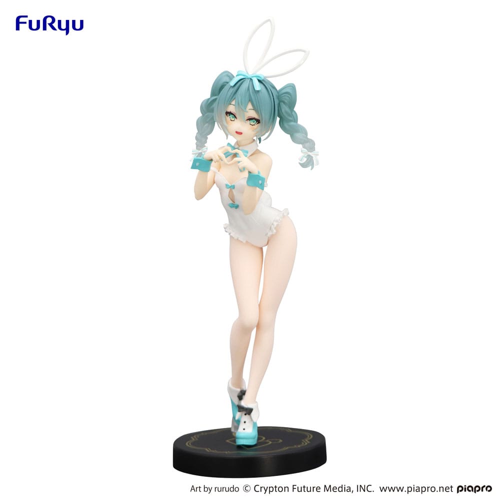 Hatsune Miku BiCute Bunnies White Color PVC Statue - 27 cm