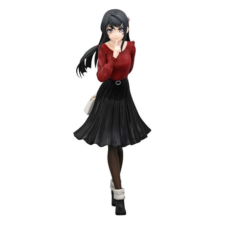 Rascal Does Not Dream of Bunny Girl Senpai Mai Sakurajima Winter Outfit PVC Statue 21cm
