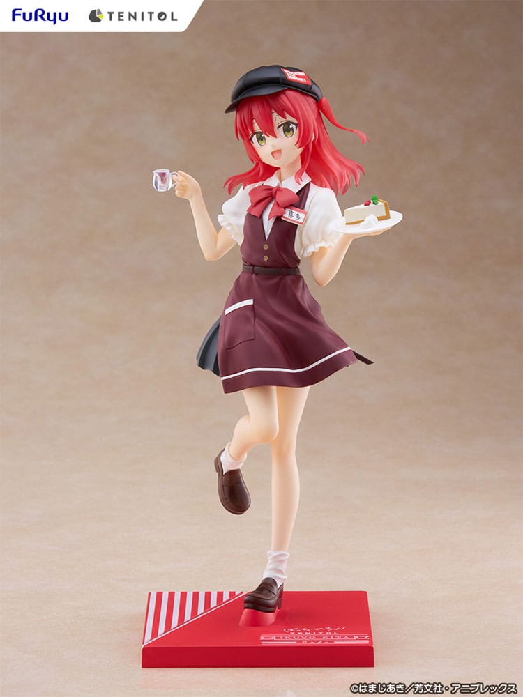 Bocchi the Rock Ikuyo Kita Cafe Style Ver. 20cm FuRyu Tenitol PVC Statue