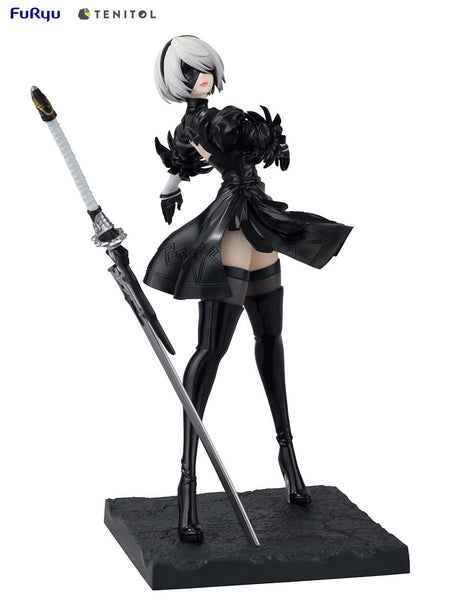 NieR:Automata 2B Ver1.1a Tenitol PVC Statue (22 cm)