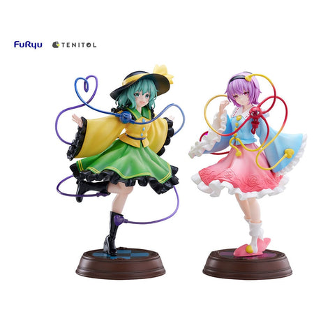 Touhou Project Tenitol 22cm PVC Statue: Koishi & Satori Komeiji
