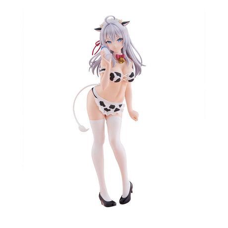 Alya in Cow Costume: Russian Tenitol Tall PVC Statue, 29cm