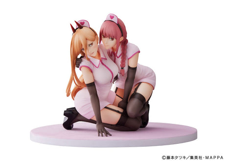 Chainsaw Man 1/7 Scale PVC Statue: Power & Makima - Nurse Version