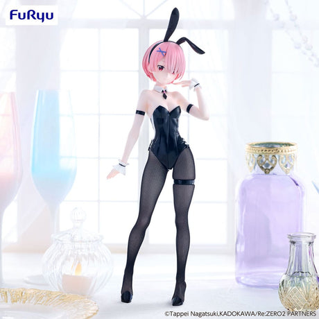 Re:Zero BiCute Bunnies Statue: Ram Bicolor Version (30cm)