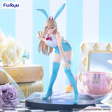 Chainsaw Man BiCute Bunnies Power Statue, Light Blue, 30 cm